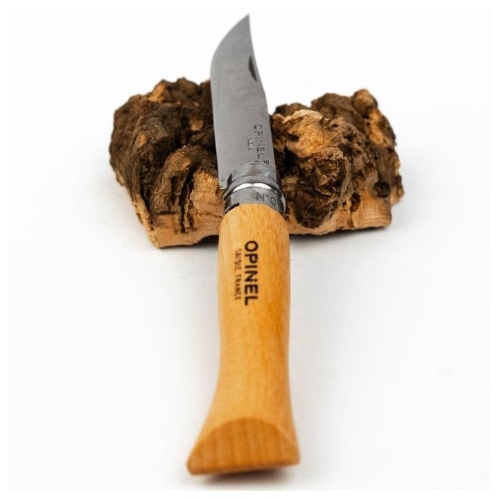 Navaja Opinel Nº6 Inox — Navaja clásica francesa EDC hoja 7 cm | Barroco Cuchillería