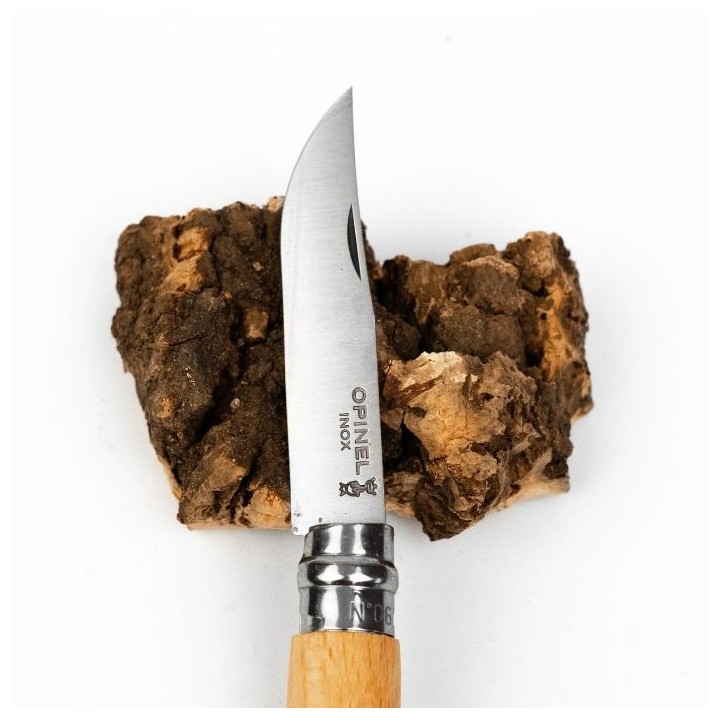 Navaja Opinel Nº6 Inox — Navaja clásica francesa EDC hoja 7 cm | Barroco Cuchillería