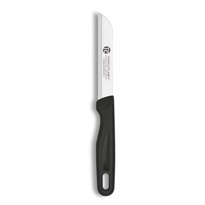 Cuchillo Pelador Solingen Top Cutlery 8 cm Negro | Cuchillería Barroco
