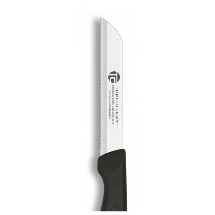 Cuchillo Pelador Solingen Top Cutlery 8 cm Negro | Cuchillería Barroco